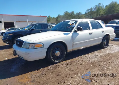 2007 Ford Crown Victoria Police/Police Interceptor z USA, uszkodzony, nr VIN 2FAFP71W97X140034